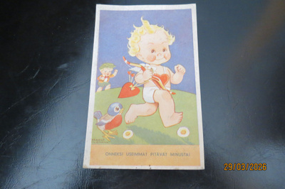 ARNOLD TILGMANN 1935 KULKENUT KORTTI