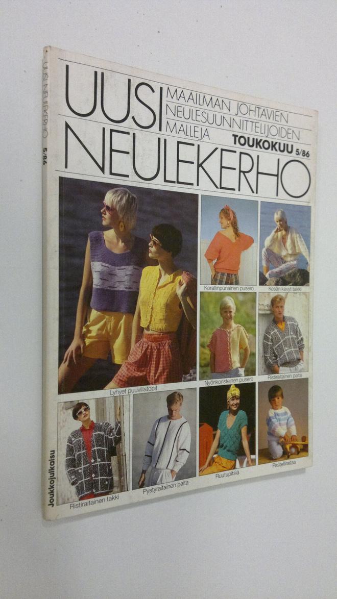 Uusi neulekerho 5/86 (Toukokuu)