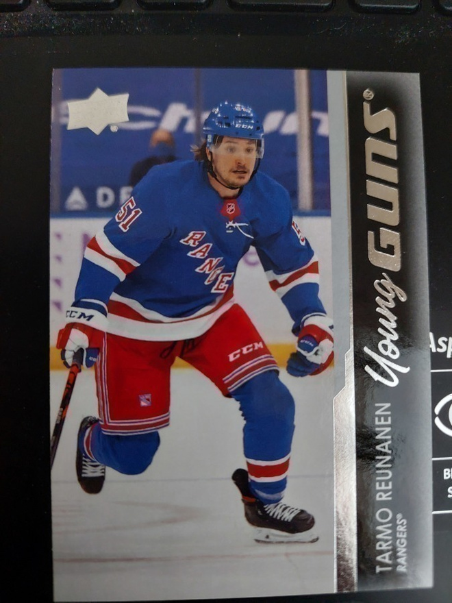 2021-22 Upper Deck #207 Tarmo Reunanen YG RC