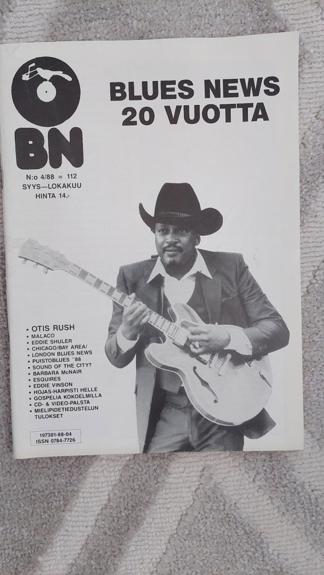 Blues News  # 112 eli 1988: 4