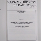 Jari Vuori : Motivaatio julkisessa ja yksityisessä organi... - pikkukuva 3