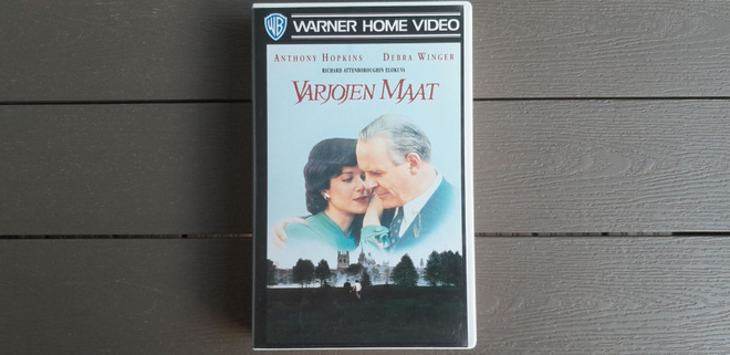 VHS: Varjojen Maat (Anthony Hopkins, Debra Winger 1993/1995)