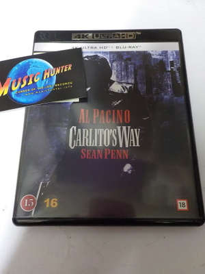 CARLITO'S WAY UUSI 4K ULTRA HD + BLU-RAY (W)