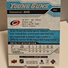 2016-17 Upper Deck Young Guns #210 Sebastian Aho - pikkukuva 2