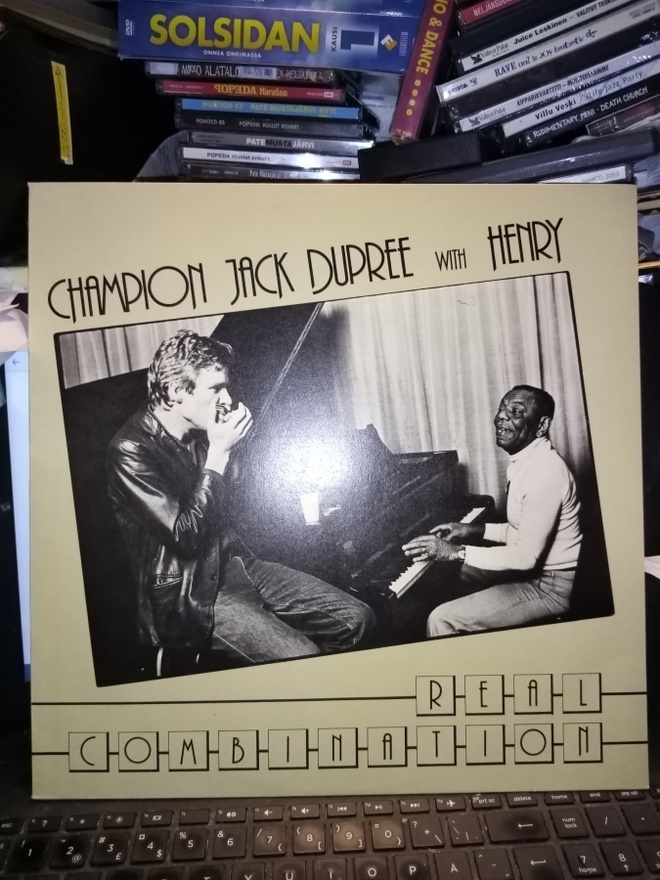 LP CHAMPION JACK DUPREE WITH HENRY ( SIS POSTIKULU )