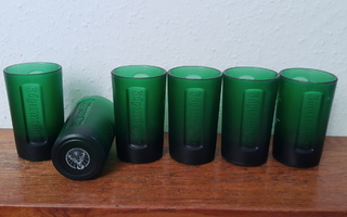 Jägermeister SNAPSILASI 6kpl vihreä lasi