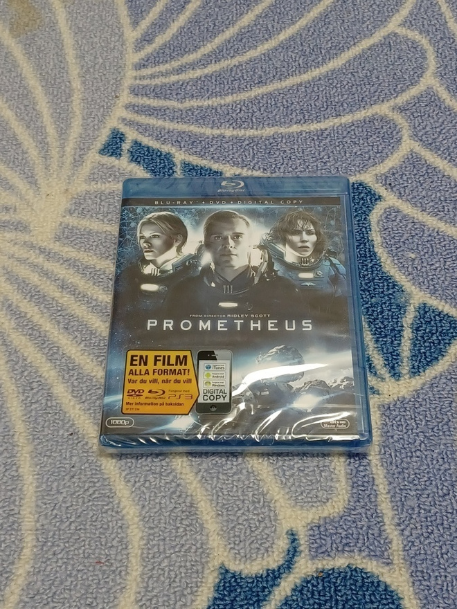 Prometheus Blu Ray + DVD