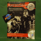 U2 - PLAY GUITAR WITH U2 (1992-2000) NUOTTIKIRJA + CD + DVD - pikkukuva 1