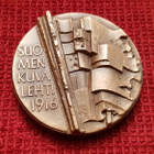 Pronssimitali - Suomen Kuvalehti 1916 ( 351g / 73mm ) - pikkukuva 1