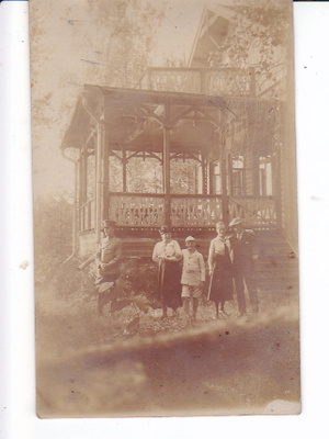VANHA Valokuva Postikortti Kuopio 1924