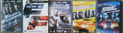 Fast furious setti -DVD
