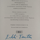 Erkki Tantun exlibriksiä (signeerattu, numeroitu) - pikkukuva 3
