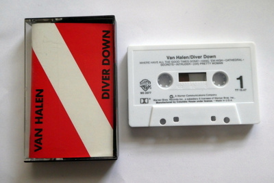 VAN HALEN Diver Down C-KASETTI