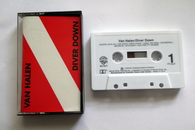 VAN HALEN Diver Down C-KASETTI