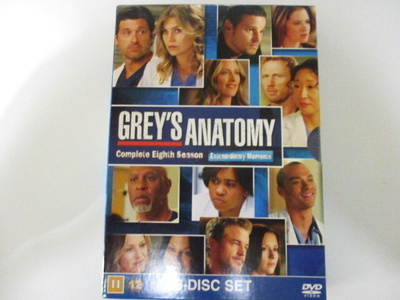 DVD GREYN ANATOMIA KAUSI 8