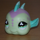 LITTLEST PET SHOP apilasilmä PALLOKALA, KALA #514 - pikkukuva 1