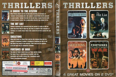 Thrillers (27 208) k -FI- DVD (2) 4 movies(shockt the sys