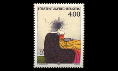 Liechtenstein 1123 ** Nykytaide (1995)