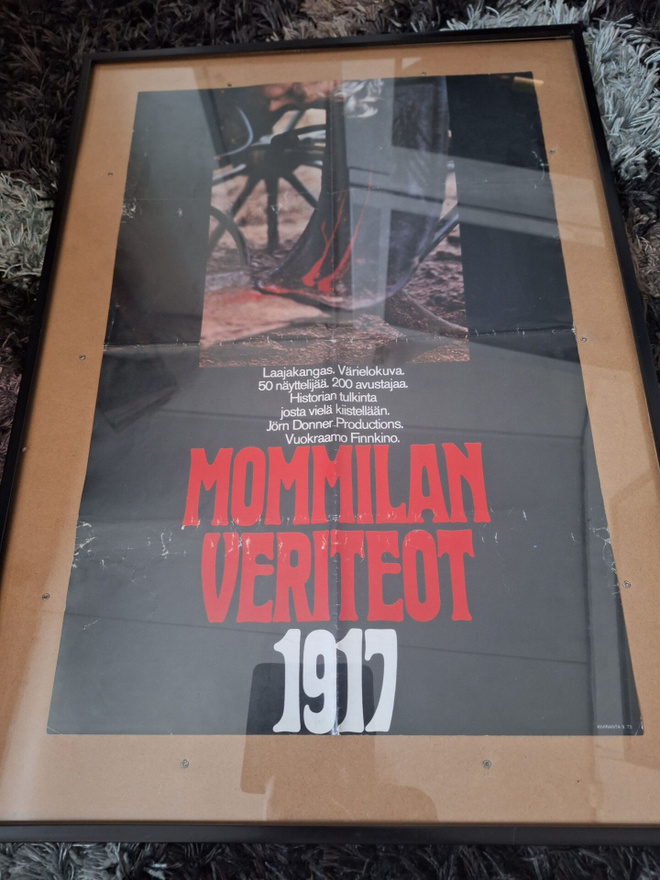 Elokuvajuliste Mommilan Veriteot 1917