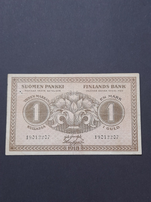 Yhden markan kullassa 1918