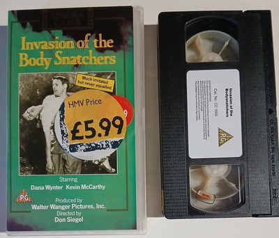 VHS Invasion Of The Body Snatchers (1956)