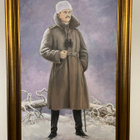 Mannerheim öljyvärimaalaus Eero Järnefelt pinx Veli Seppä - pikkukuva 1