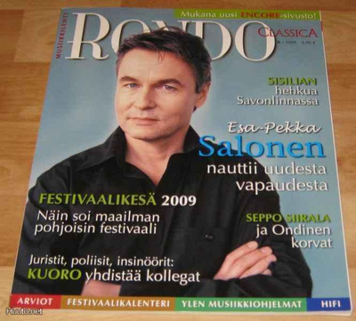 Rondo classica 6 / 2009 (klassisen musiikin erikoislehti)