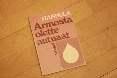 Frans Hannula Armosta olette autuaat T1