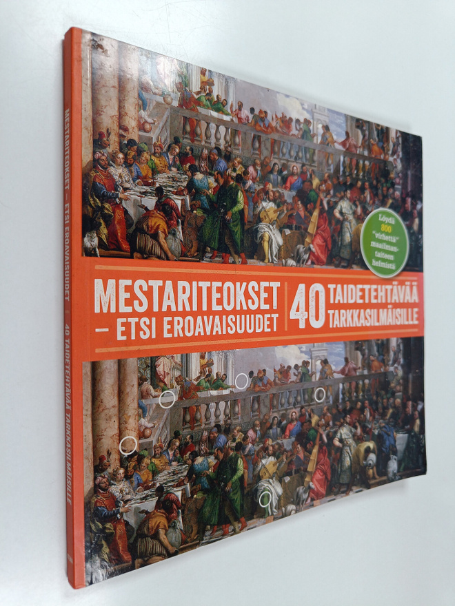 Mestariteokset - etsi eroavaisuudet : 40 taidetehtävää ta...