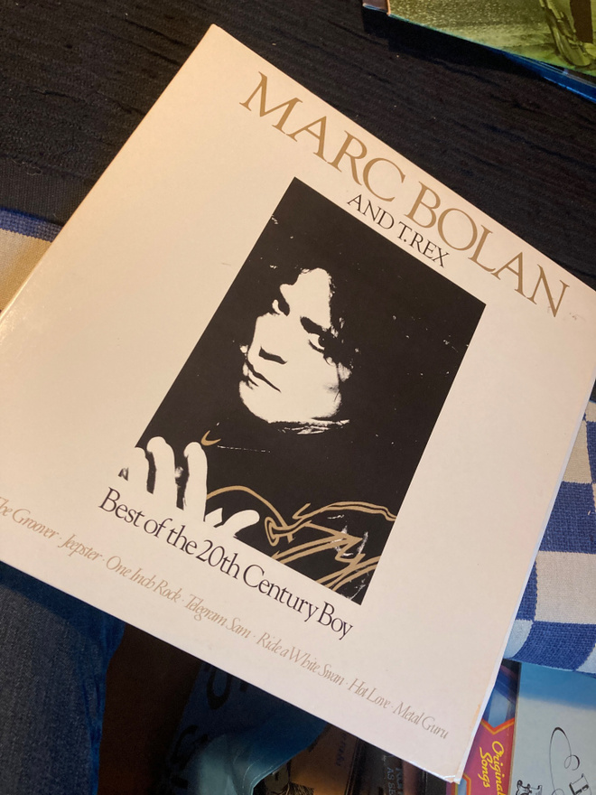 Marc Bolan and T.Rex Best of hieno suomi 2 lp Nm