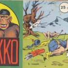 VIIDAKKO liuskalehdet 23/56 + 24/56 + 25/56 AKIM & GORILLA - pikkukuva 4