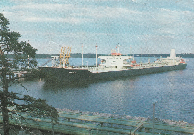 LAIVAKORTTI - M/T ENSKERI