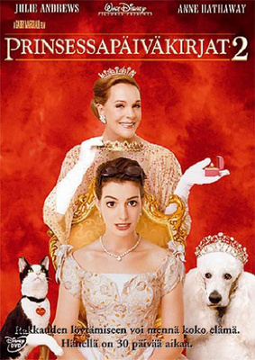 Prinsessapäiväkirjat 2 (DVD)