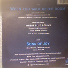 SANNE :: WHEN YOU WALK IN THE ROOM :: VINYYLI 7" 1991 - pikkukuva 2