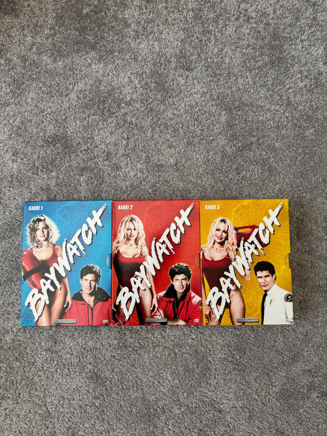 BAYWATCH KAUDET 1-3 DVD