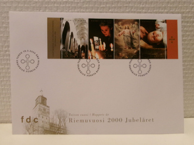 FDC- ensipäiväkuori - Riemuvuosi - 2000