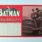 Suomalainen Batman-lukujärjestys vuodelta 1966 - pikkukuva 1