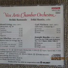 VOX ARTIS CHAMBER ORCHESTRA (CD) GRIEG, SIBELIUS, NIELSEN, H - pikkukuva 2