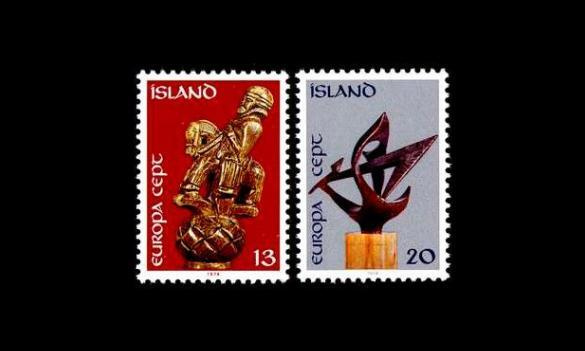 Islanti 489-90 ** Europa veistoksia (1974)