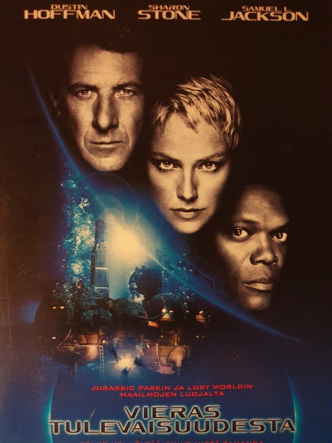 Vieras tulevaisuudesta DVD (Dustin Hoffman, Sharon Stone)
