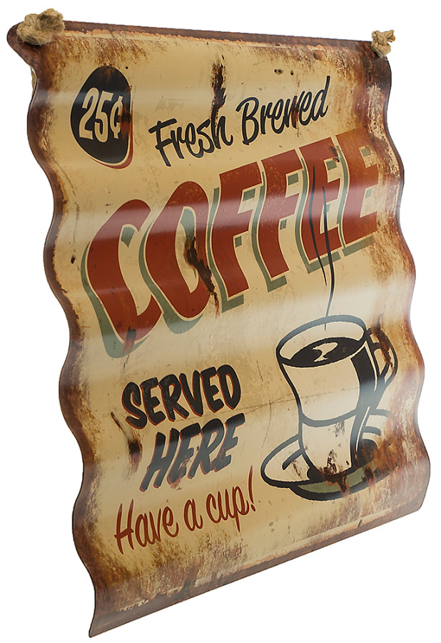 METALLIKYLTTI AALTO 40 X 28,5CM COFFEE SERVED	(22 973)	(met-