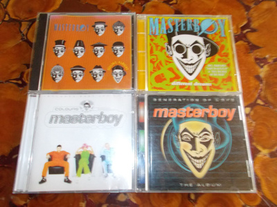 ISO PAKETTI MASTERBOY ALBUMEITA JA SINKKUJA