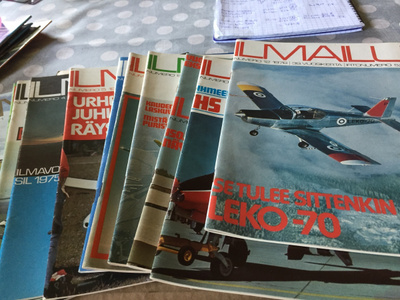 ILMAILU LEHTI VUOSIKERTA 1976