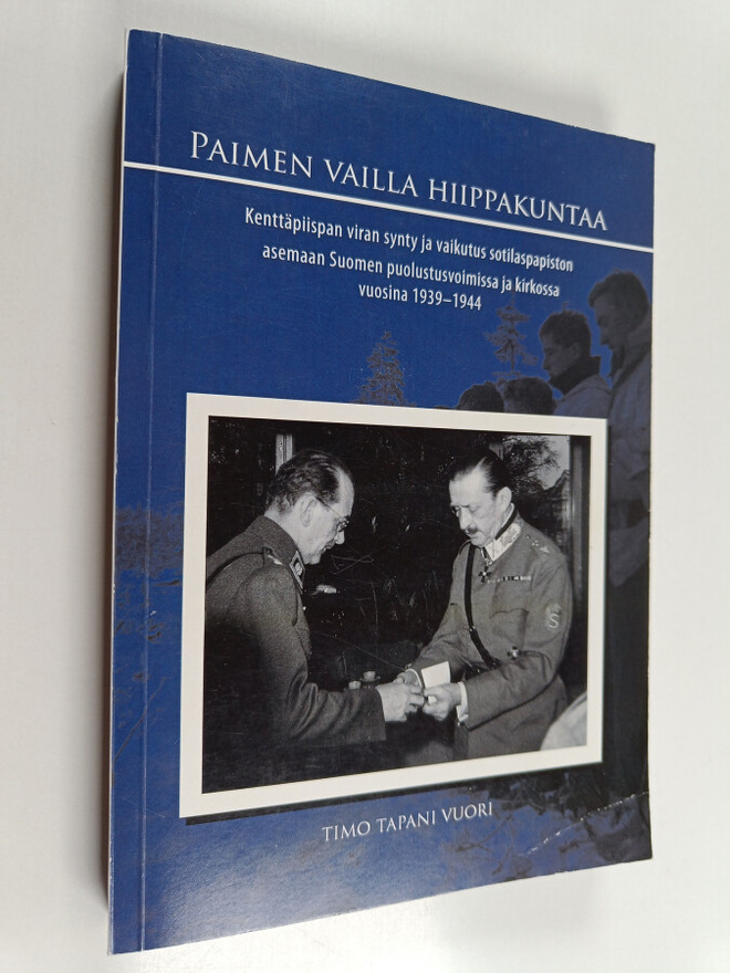 Timo Tapani Vuori : Paimen vailla hiippakuntaa