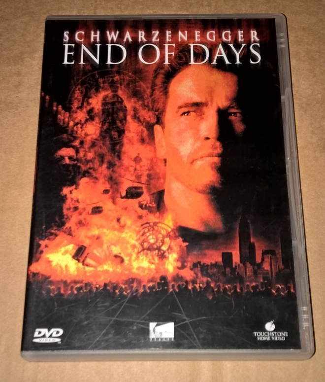 END OF DAYS SCHWARZENEGGER DVD 1999