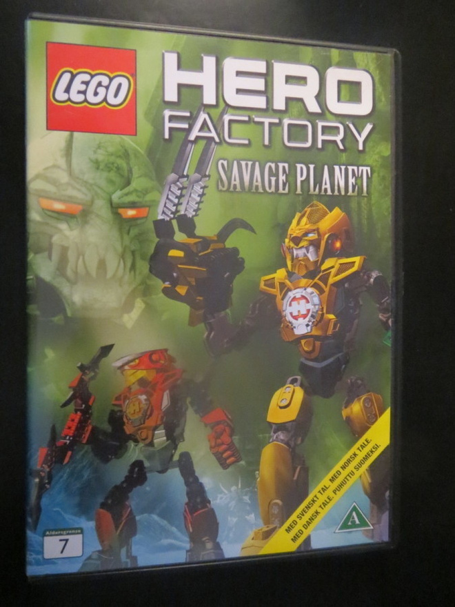 Lego Hero Factory - Savage Planet DVD