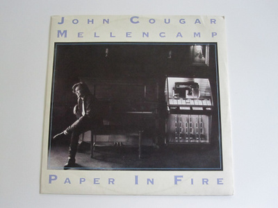 John Cougar Mellencamp: Paper In Fire 12"