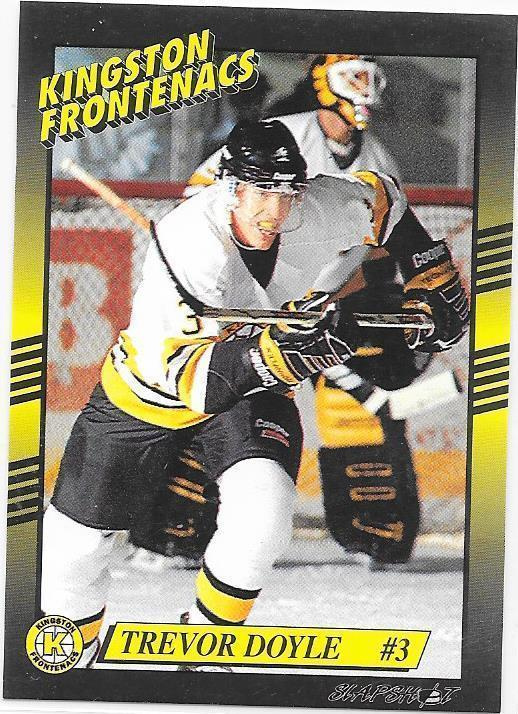 1993-94 Kingston Frontenacs #5 Trevor Doyle ex- HIFK gooni