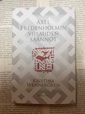 Kristina Wennergren - Axel Fredenholmin viisaudensäännöt