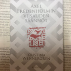 Kristina Wennergren - Axel Fredenholmin viisaudensäännöt - pikkukuva 1